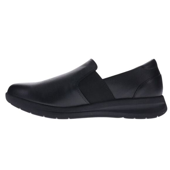 Revere Womens Panama Sneakers US 11 M EU 42 Black Leather Slip On NIB - Picture 2 of 12